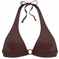 s.Oliver Triangel-Bikini-Top Damen braun, Gr.34 Cup A/B,