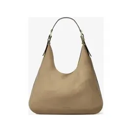 Michael Kors Nolita Large Schultertasche Nubukleder Natur