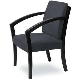 Home Affaire Armlehnstuhl Massivholz schwarz