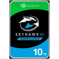 SEAGATE interne HDD-Festplatte "SkyHawk 10TB", schwarz (bunt), 10000 GB, Festplatten