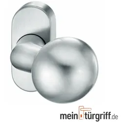 Türknauf Edelstahl Türknopf Fixknauf Fixknopf fest oval gekröpft Knopf