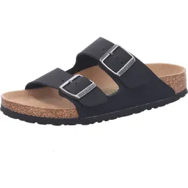 Birkenstock Arizona Vegan Birko-Flor Nubuk schmal schwarz 38