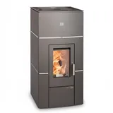 Haas+Sohn | Pelletofen HSP 6 HELENA-RLU 465.32, perl-anthrazit, Weiss 8 kW