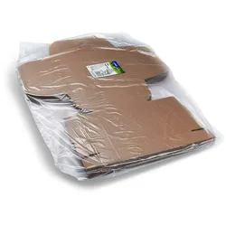 50x BIONATURE Burgerboxen kraft braun Fettbarriere Recycling 14,5x14,5x15cm