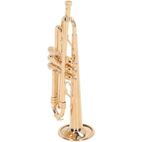 Mini-Trompete, Miniatur-Trompeten-Ornament, hochsimulierter Musikraum, exquisites Messing