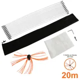MONSTER SHOP Kaminbesen 20m orange