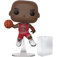 Funko NBA: Chicago Bulls Michael Jordan Pop! Vinyl Figure (Includes Compatible Pop Box Protector Case)