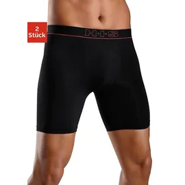 H.I.S. Funktionsboxer schwarz L 2er Pack