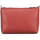 JOST Vika Kosmetiktasche Leder 12 cm, Necessaire, Rot