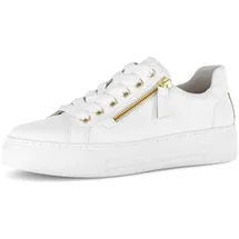 Gabor Damen Riemchen Pumps, Frauen Pumps,Weiss/Platino (51),38.5 EU 5.5 UK - 38.5 EU