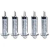 Romed Blasenspritze 100 ml, 3-teilig, mit Luer-Adapter, 5 Stück)