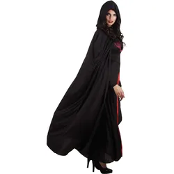 Klassischer Dracula Umhang in Schwarz - OS
