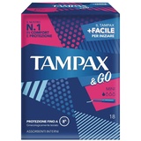 Tampax &Go Mini Tampons, 18 Stück