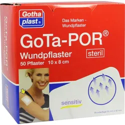 GOTA-POR Wundpflaster steril 80x100 mm 50 St Pflaster