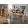 Gradel Schreibtisch Durable Office Holz Braun Eiche