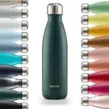 Blumtal Isolierflasche Dunkelgrün 0,35 l