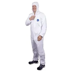 Chemie-Schutzoverall Typ 5/6 "Tyvek® 500 Classic Xpert" - S - Weiß