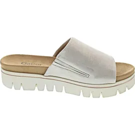 Gabor comfort Sandale Damen grau 41 EU / 7.5 UK