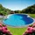 CLEAR POOL Achtformpool PREMIUM MALLORCA 420 x 650 x 150 cm inkl. Bodenschutzplane