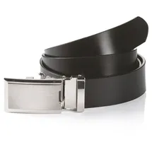 Monti Herrengürtel Leder 3,5 cm schwarz 120
