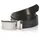 Monti Herrengürtel Leder 3,5 cm schwarz 120