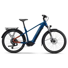 Haibike Trekking 4 High 2025 27,5 Zoll RH 45 cm blue/orange gloss