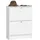 Akord Schuhkipper 60 x 80 x 20 cm geschlossen / weiß