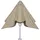 Mendler HWC-D20b 500 x 500 cm Beige