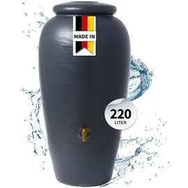 4rain Amphora Regentonne 220 l graphite grey