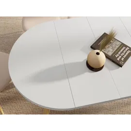 WFL GROUP Avero Ø 100 cm weiß