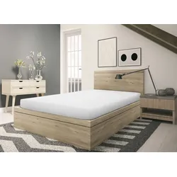 Spannbettlaken SETEX "GOTS Feinbiber Spannbettlaken", weiß, B:160cm L:200cm, Feinbiber, Obermaterial: 100% Baumwolle, Laken, aus zertifizierter Bio-Baumwolle