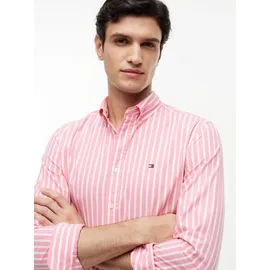 Tommy Hilfiger Langarmhemd gestreift doll pink XXL