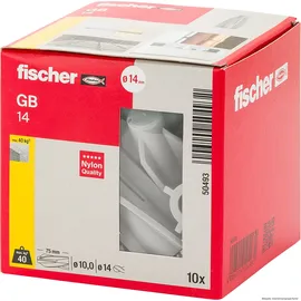Fischer Gasbetondübel GB 14 10 Stück