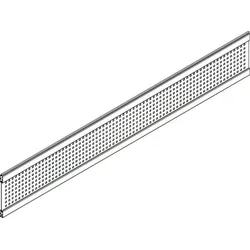 OSMO ALU Dekor Quadrat 19x277, 184cm Alu Anthrazit