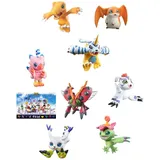 Bandai Namco Entertainment Digimon Adventure digicolle Series Sammelfiguren 8er-Pack Mix Special Edition 5 cm