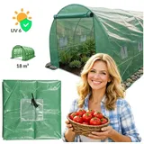 EDENIA Folie für Garten Folientunnel für Anbau VANA, 4 x 2,5 m