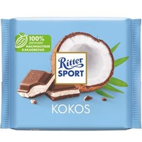 Ritter Sport Ritter-Sport Tafelschokolade Kokos, mit Kokos-Milch-Creme, 100g