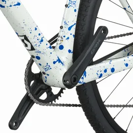 Scott Addict Gravel 30 2026 28 Zoll RH 54 cm unisex white splatter blue