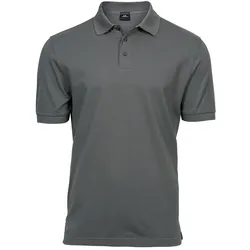 Tee Jays  Herren Stretch Poloshirt Milo in Grau, Gr. S