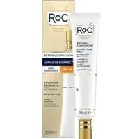 Roc Roc, Retinol Correxion Wrinkle Correct Daily Moisturizer SPF 30 Hydration Cream with Retinol and Vitamin (30 ml,