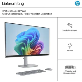 HP OmniStudio X All-in-One 27-cs1076ng Intel Core Ultra 7 256V 16 GB RAM 2 TB SSD Intel Arc Graphics