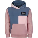 Color Kids Hoodie in Rosa/ Blau - COLORBLOCK Kinder Gr.110 - Sweatshirt - pink-rosa|blau