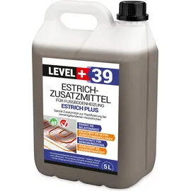 Level + Estrichzusatzmittel für Heizestrich 5 L