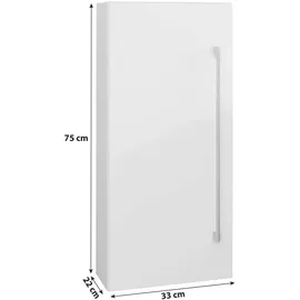 VCM my bath Bad-Hängeschrank VCB 3 schwarz