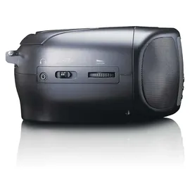 Lenco SCD-860BK - tragbares DAB+/FM-Radio mit Bluetooth CD-Player und großem LCD-Farbdisplay - schwarz