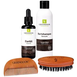 GREENDOOR Bartpflege Set BERLIN, 1 St