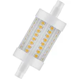 Osram LED Leuchtmittel Röhre R7S Warmweiß R7S, 7 W