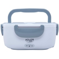 Adler Elektro-Lunchbox weiß/grau AD 4474b)