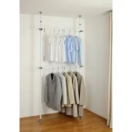 Wenko Teleskop-Garderobe Herkules 75,0 - 120,0 x 165,0 - 300,0 cm