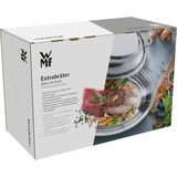 WMF Bräter mit Deckel backofengeeignet, 8,5l, Bräter Induktion plus Zubehör, Pfanne + Kochtopf, Silber